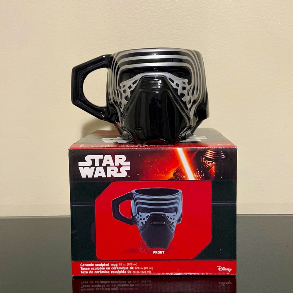 Star wars ceramic sculpted mug